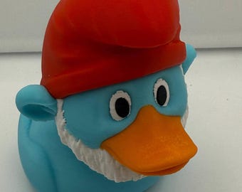 Red Hat Blue Gnome  (Papa) Off Road Duck - Character Duck | Cruise Ducking Gift