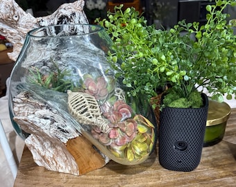 Blink Mini 2 - Decorative Woven Planter Camera Cover