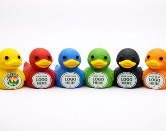 Custom Off-Road Club Duck - Personalized Duck with Your Club Logo - Ducking