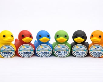 CUSTOM CRUISE DUCK - Personalized Duck with Your Text or Logo - Cruise Ducking