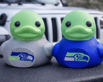 Seahawks Off Road Duck - 3D Printed Team Duck | Cruise Ducking Gift