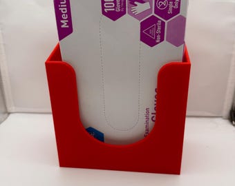 3D-Printed Glove Box Holder - Optional Magnet Mount