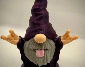3D Printed Rocker Gnome - Handcrafted with Love!