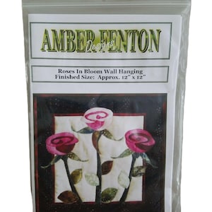 Roses in Bloom Applique Quilt Kit (12x12) | Amber Fenton Designs