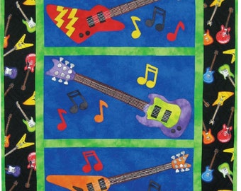 Rock Legends Quilt (28 x 40) | TBQSC Handmade