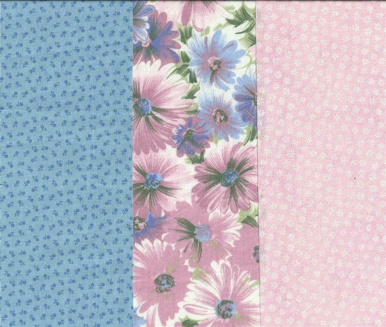 Summer Flowers Baby Crib Quilt 36 x 45 Baby Shower Gift