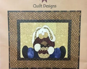 Quilt Kit Sale -- Straddling Bunny by The Wooden Bear