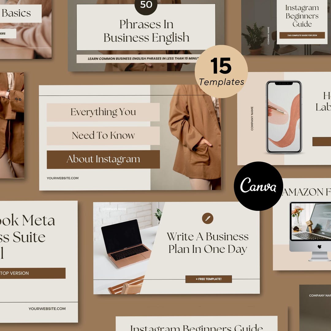 Canva Youtube Thumbnail Templates SIENA Series (digital Download) Etsy