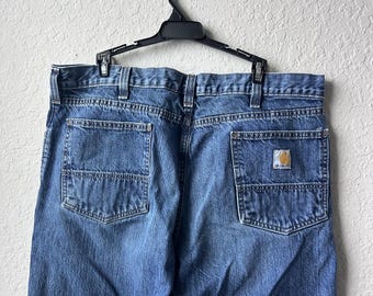 Jeans vintage da uomo Carhartt, vestibilità ampia e rilassata (taglia: 38x34)