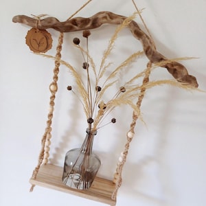 Decorative driftwood hanging decoration