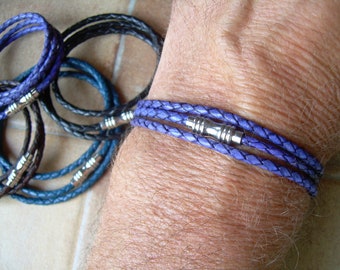 Lupus Leather Awareness Bracelet with Stainless Steel Clasp /& Plaque Unisex Mens