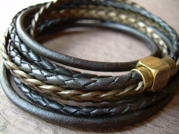 アクセサリー CLASS Jhon Brown Leather bracelet CLASS Jhon Brown Leather bracelet