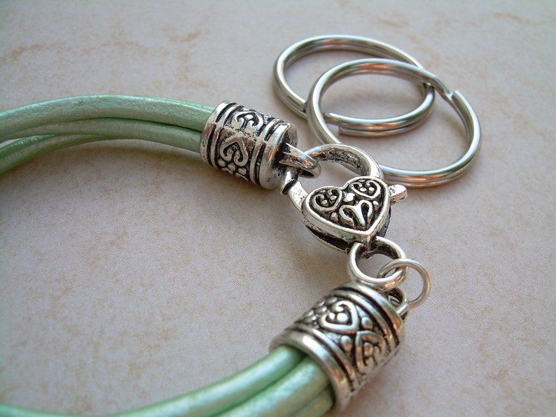Womens Keychain Womens Leather Bracelets Womens Valet Etsy