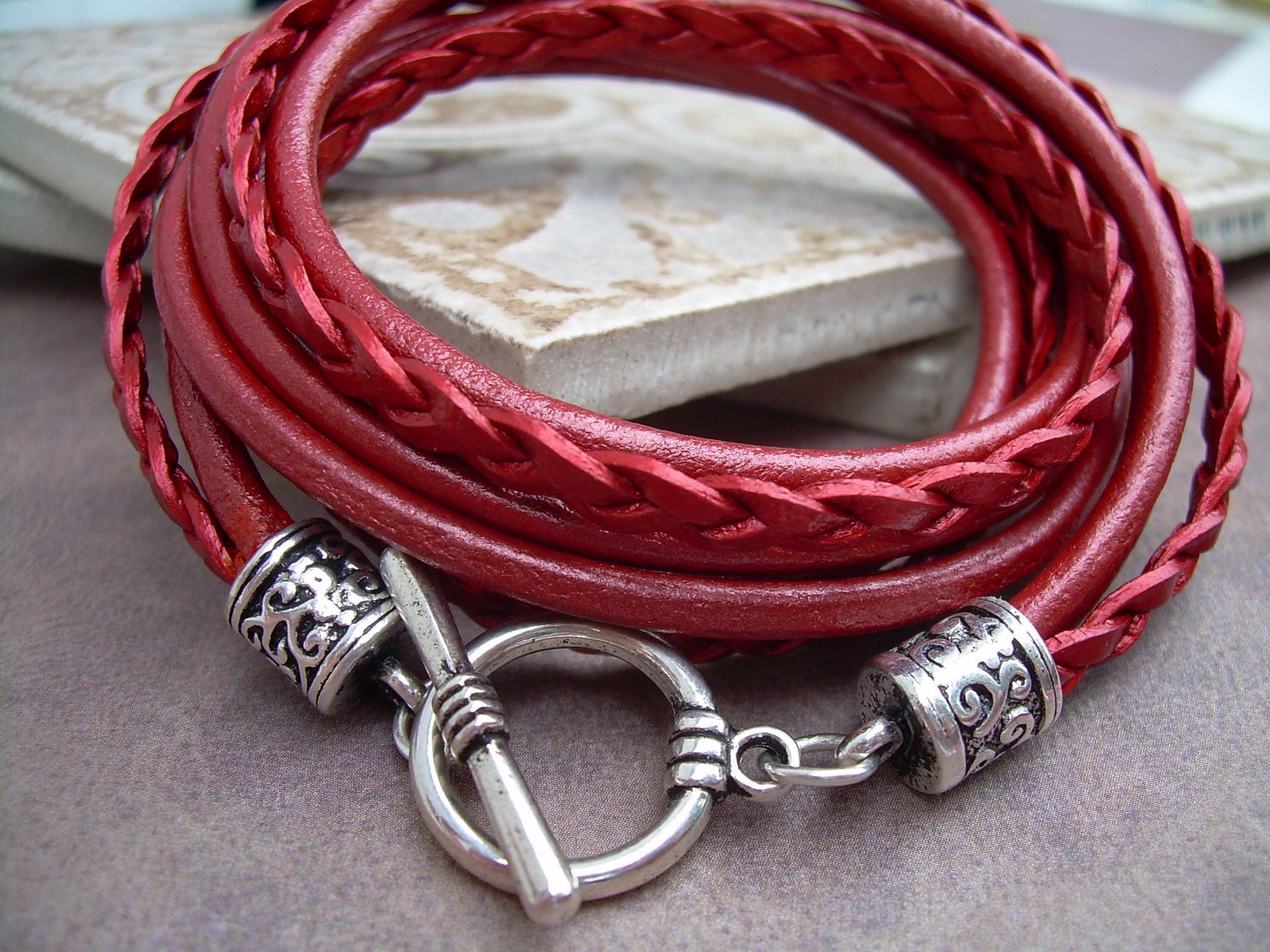 Leather Bracelets Womens Leather Bracelet Women's Etsy