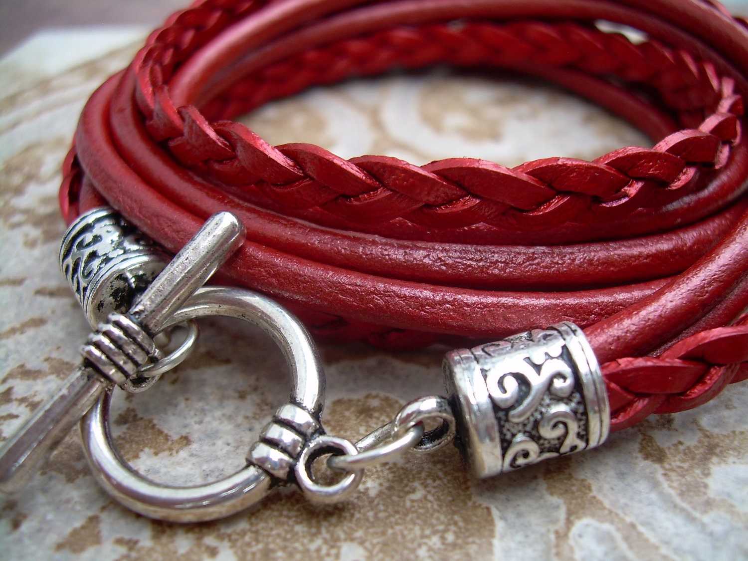 Leather Bracelets Womens Leather Bracelet Women's Etsy