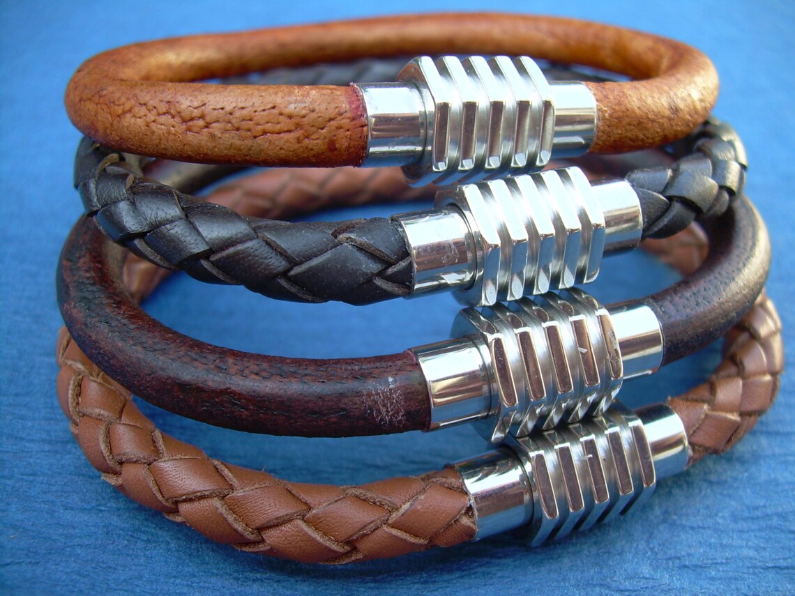 Men's Leather Bracelet
