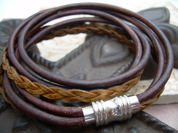 Buy Mens Bracelets Leather Bracelets for Men Leather Wrap
