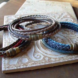 Mens Bracelets, Mens Leather Bracelets, Mens Bracelets Leather, Bracelet with Magnetic Clasp, Magnetic Bracelet, imagem 5