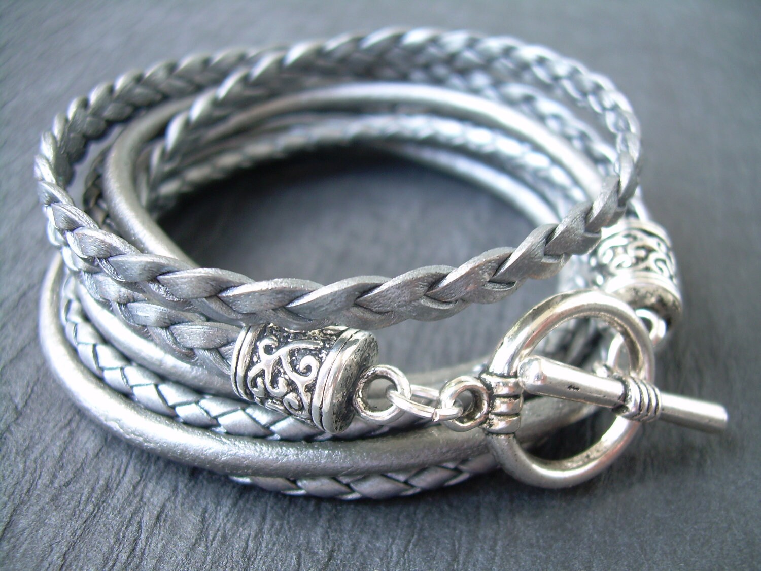 Leather Bracelets for Women Women's Leather Bracelets Etsy