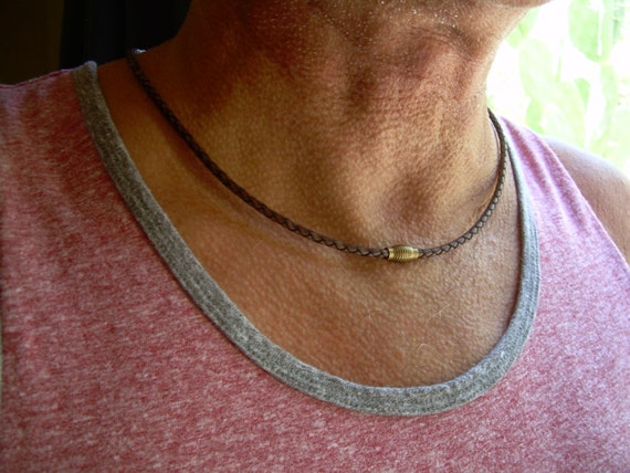 100% Genuine Leather Pendant Necklace - Geometric – Viking Merchant