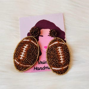 Ball Beaded Earrings | Game Day Statement Jewelry