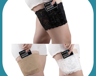 Insulin pump garter