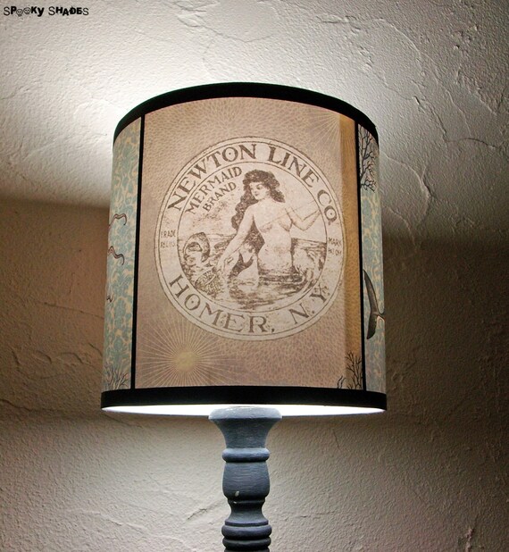 Mermaid lamp shade deals