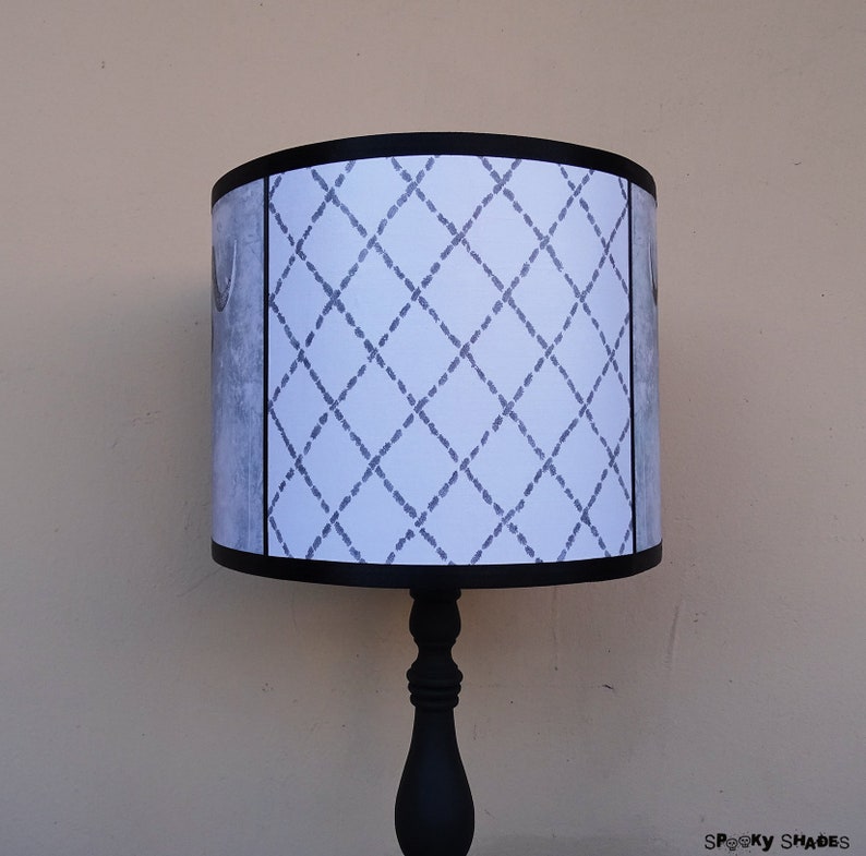 Cow Skull Lamp Shade Lampshade Pagan Goth Decor Rustic Etsy Australia