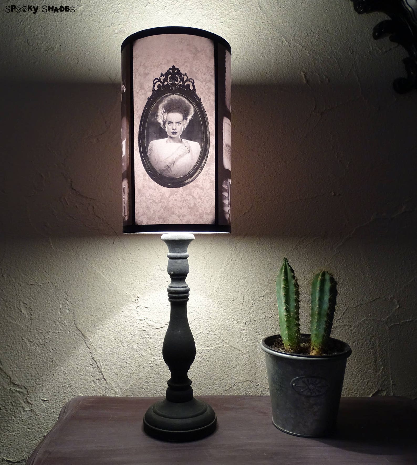 Bride of Frankenstein Gothic Lamp Shade Lampshade Unique Etsy