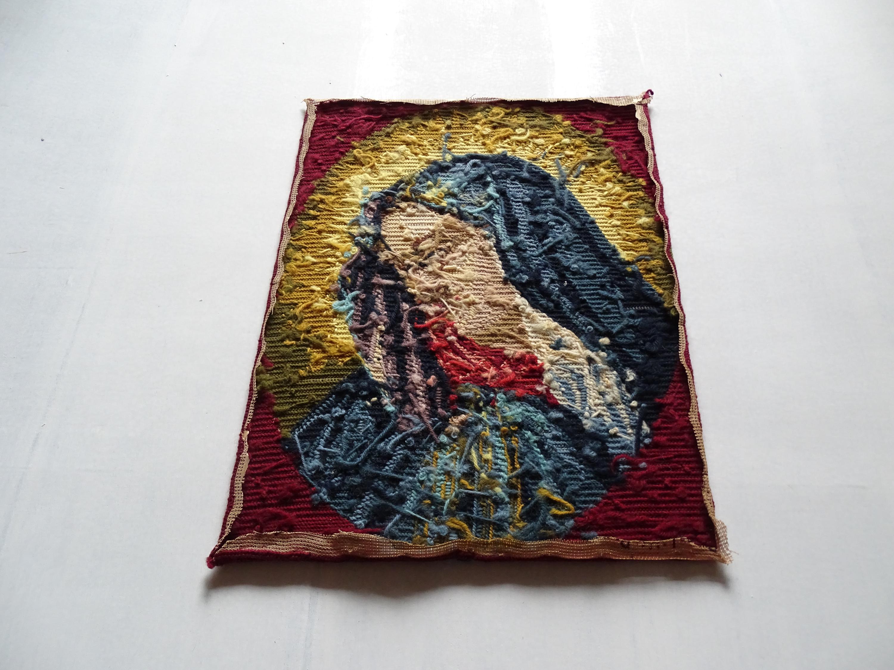 【専用】vintage the Virgin Mary tapestry Virgin of Guadalupe Tapestry Wall Hanging - Virgin Mary Wall