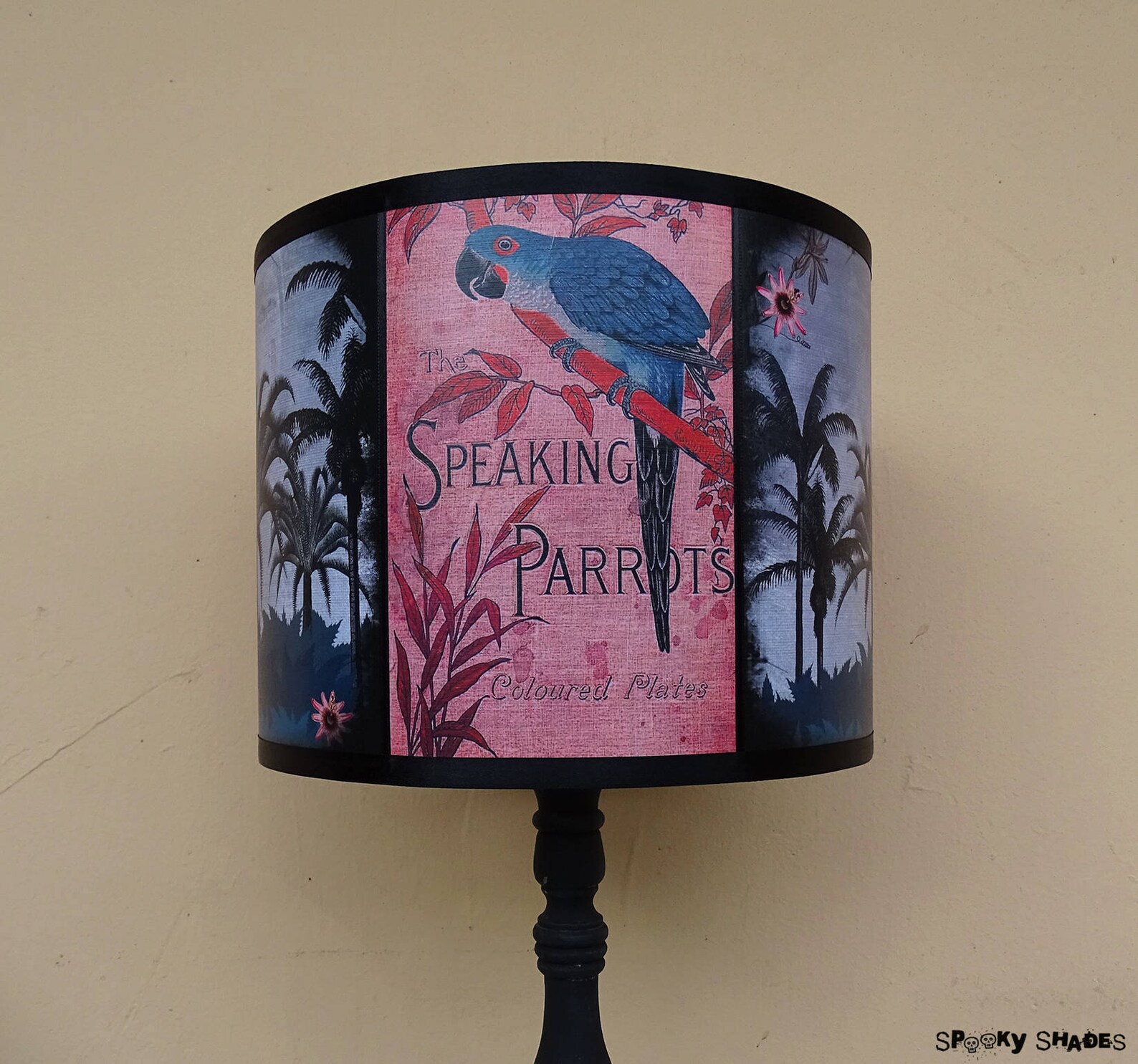 Tropical Lamp Shade Lampshade Unique Light Lighting Tiki Etsy Australia