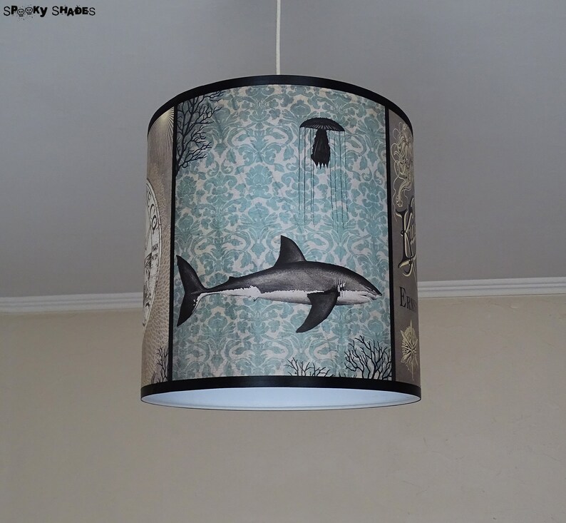 ShadesLampe DécoPieuvreRequinSirèneAquatique Creatures Spooky Underwater À SuspendreBleueCadeau Suspension y6vIYbfg7