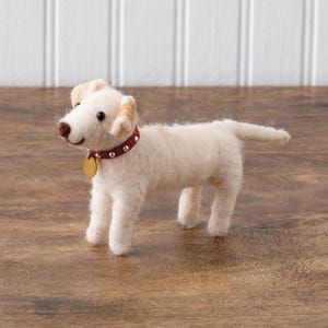 Lab Pup, Felt Dog Ornament, Felt Ornament, Felt Animal, Felt Christmas Ornament, Felt Animal Ornament, Christmas Ornament, Dog Ornament