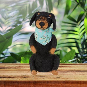 Felt, Felt Animals, Wool Felt, Felt Ornaments, Felt Dog Ornament, Felt Christmas Ornament, Christmas Dog Ornament, Dachshund Felted Ornament