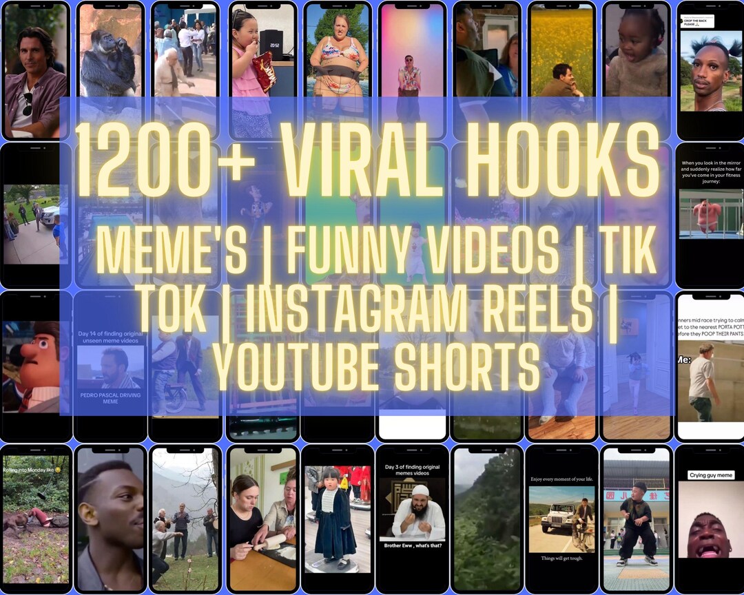 Tiktok Viral Hooks Clips Bundle MP4 Download 2025, Trending Videos ...