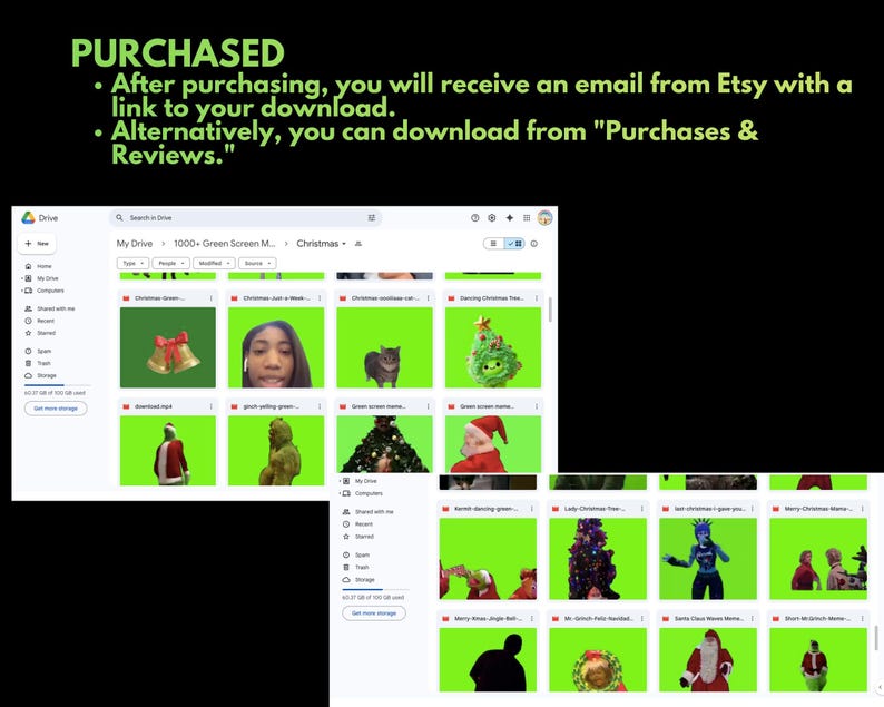 Christmas Green Screen Memes Bundle | 70+ Christmas Memes | Funny ...