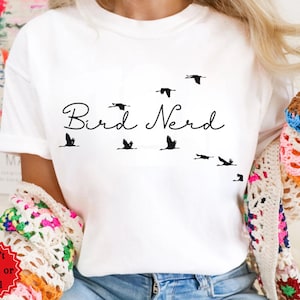 Bird Nerd Shirt, Bird Lover Shirt, Funny Bird Watcher Shirt, Animal Lover Shirt, Regalo para Bird Nerd, Bird Shirt, Shirt para Bird Watcher