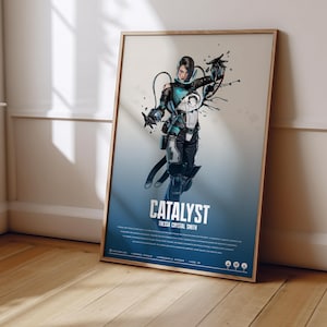 Apex Legends Catalyst Poster | Apex Legends Print | Gaming Poster | Gaming Decor | Video Game Poster | Gaming Gift | Video Game Print