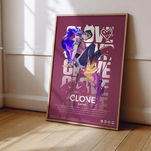 Póster de Valorant Clove / Impresión de póster de Valorant / Póster de juegos / Decoración de juegos / Póster de videojuegos / Regalo de juegos / Impresión de videojuegos