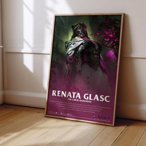 League of Legends Renata Glasc Poster | LoL Poster Print | Gaming Poster | Gaming Decor | Video Game Poster | Gaming Gift | Video Game Print