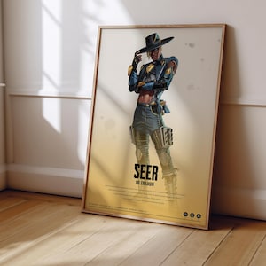 Apex Legends Seer Poster | Apex Legends Print | Gaming Poster | Gaming Decor | Video Game Poster | Gaming Gift | Video Game Print
