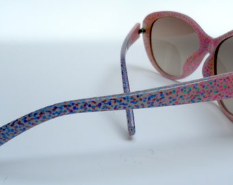 Custom dotted sunglasses "Birthday surprise"