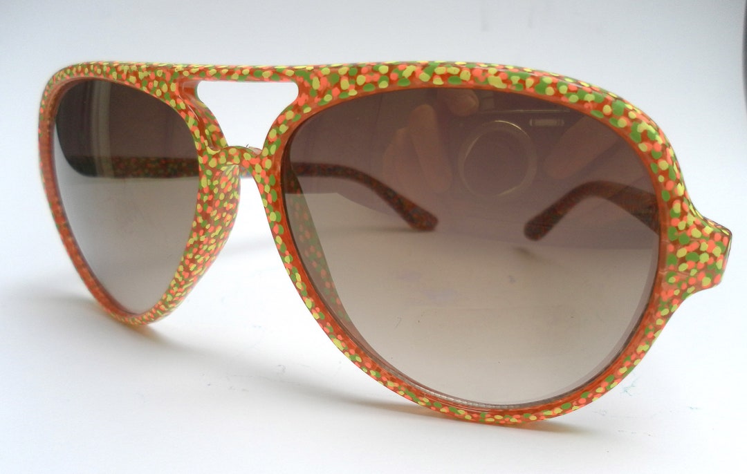 Custom Dotted Sunglasses funfetti Etsy