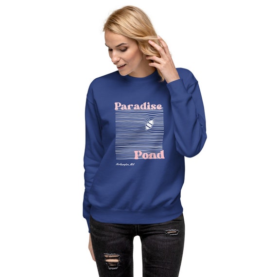 Greetings From Paradise Pond Smith College Unisex Fleece Pullover