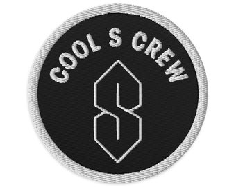 Parche bordado de la tripulación Cool S