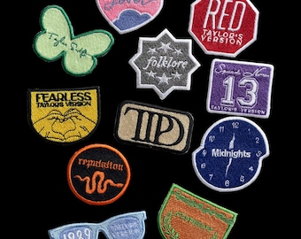 11 specialtillverkade järnlappar för TV med TS-tema - både för TV och individuella enheter