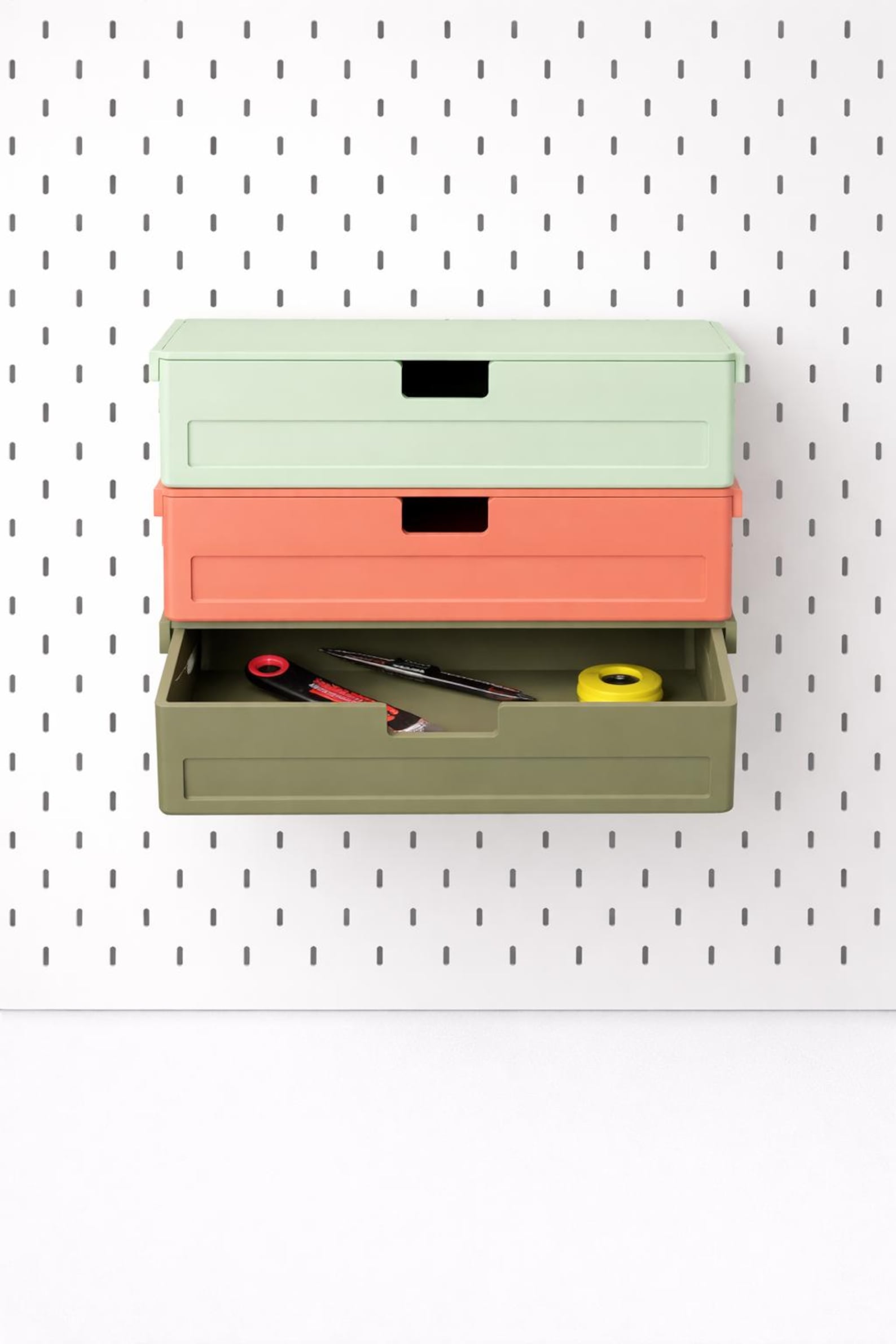 Ikea Skadis Compatible Drawer | 3D Printed Drawer Insert | Desktop ...