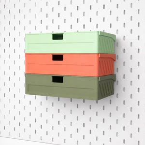 Ikea Skadis Compatible Drawer | 3D Printed Drawer Insert | Desktop Storage | Workshop Organizer | Skadis Addon