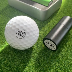 Personalized Golf Ball Stamp, Custom Golf Ball Marker, Custom Monogram/Name Stamp, Golfer Gift for Men, Dad, Father&#39;s Day, Golf Accessories