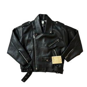 Deadstock Leather Jacket - Etsy
